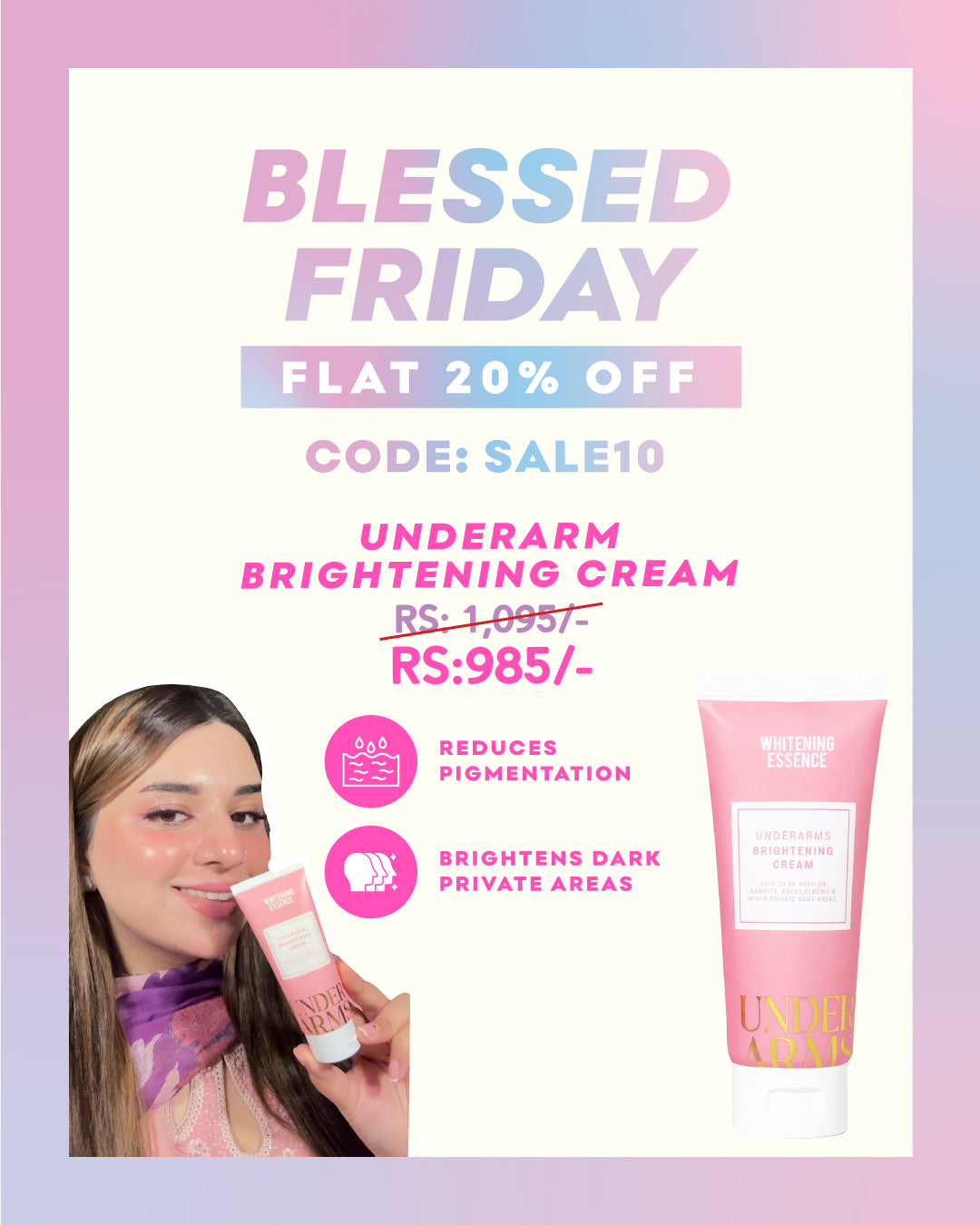 Underarm Brightening Cream