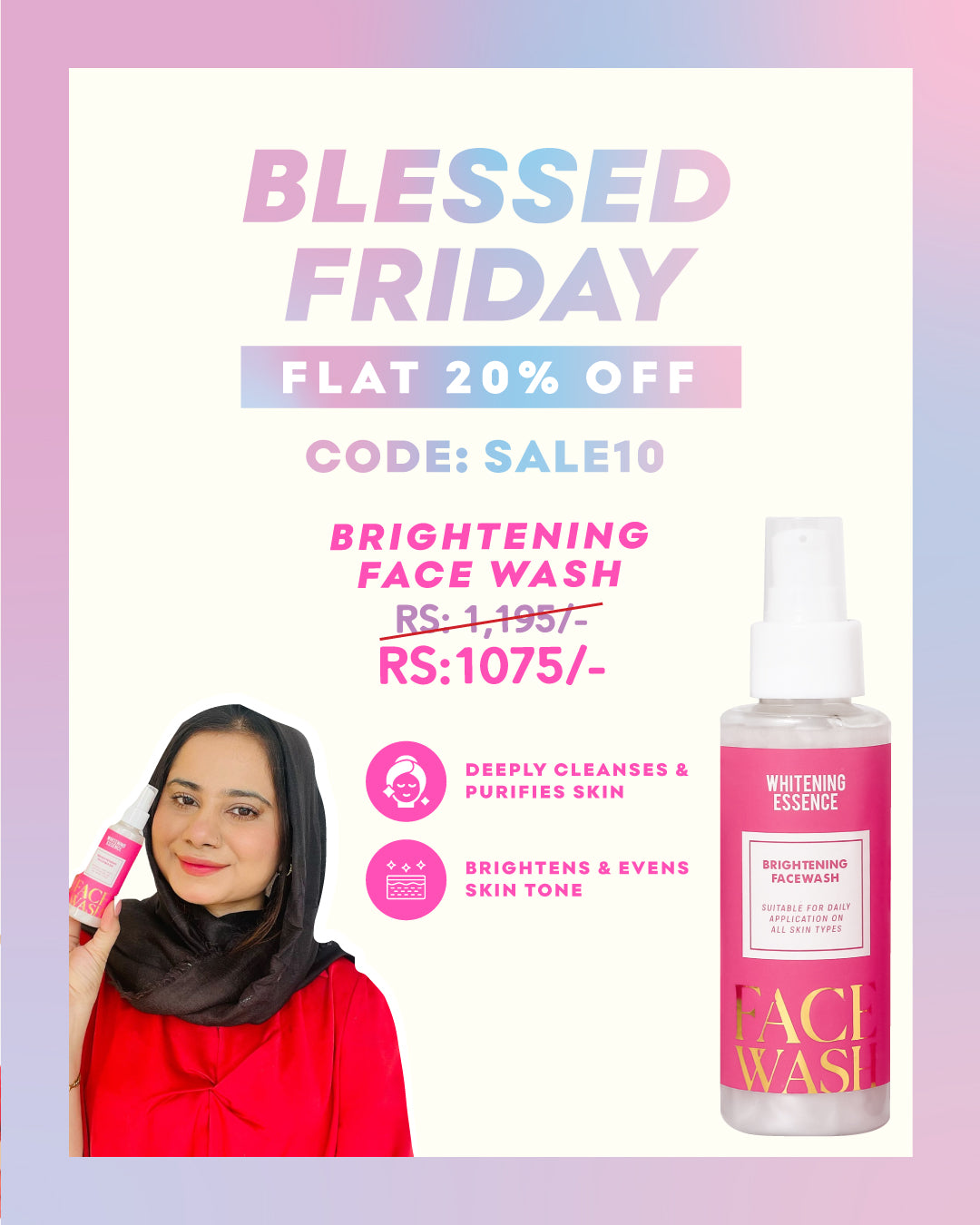 Brightening Face wash