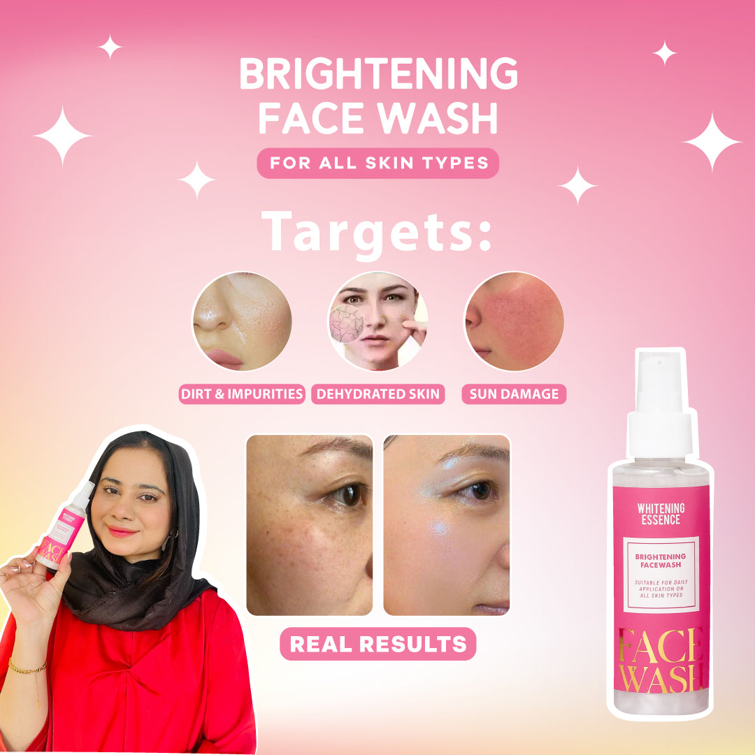 Brightening Face Wash Whitening Essence