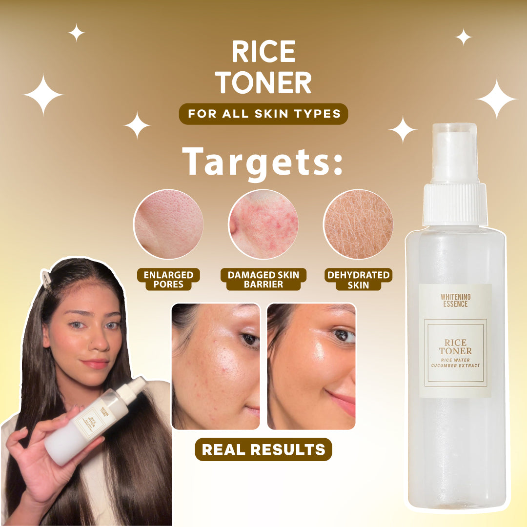Rice Toner Whitening Essence