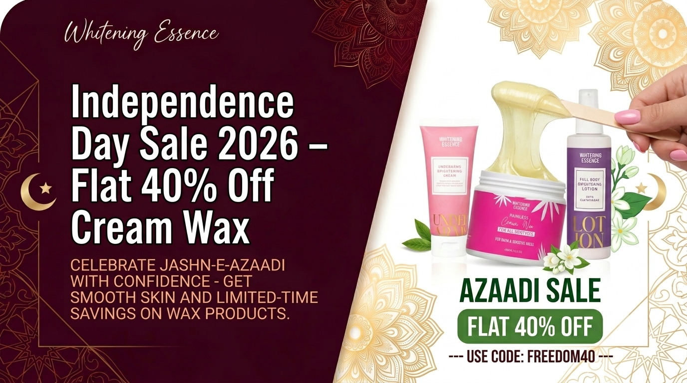 Independence Day Sale 2026 – Flat 40% Off Cream Wax