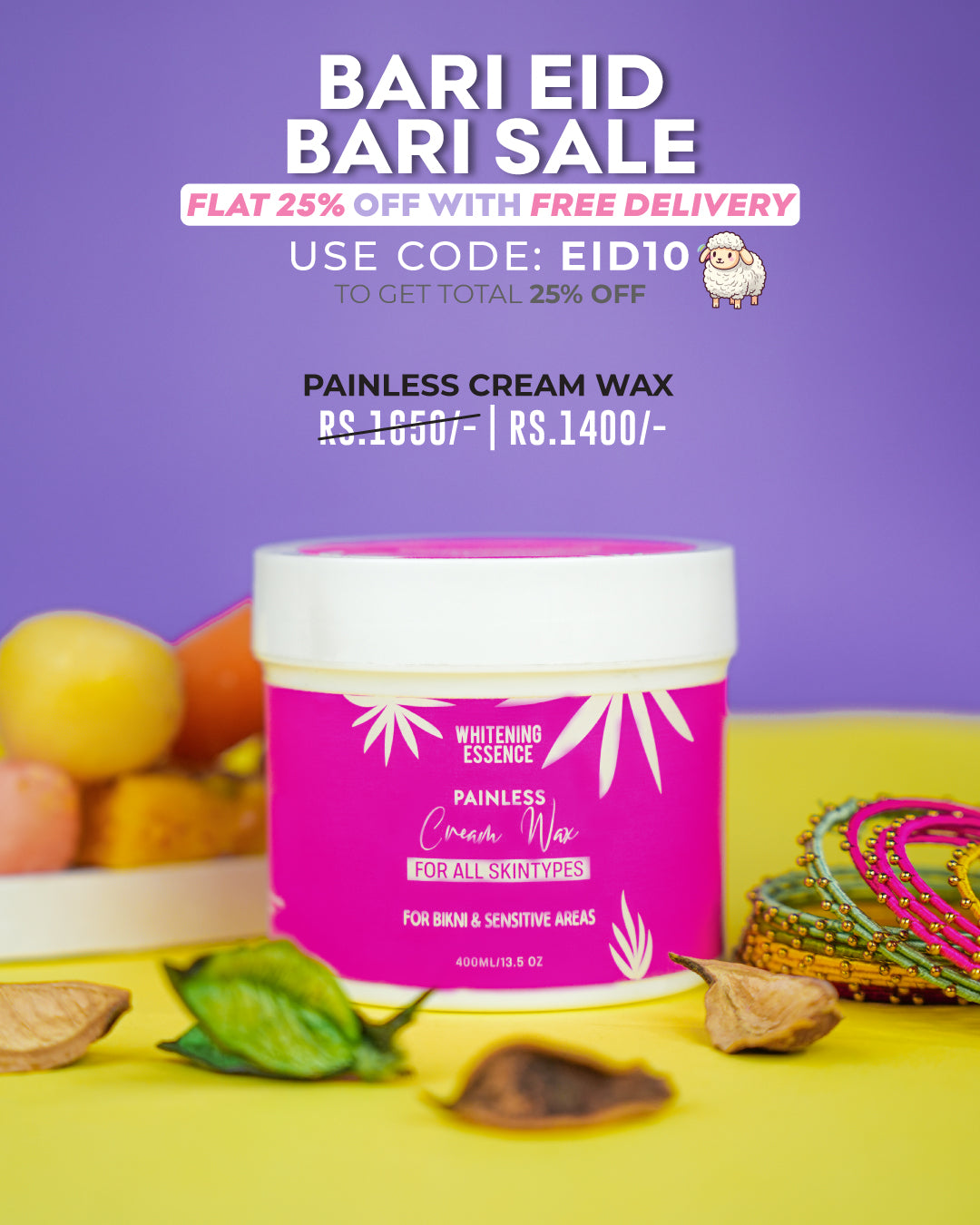 Painless Cream Wax
