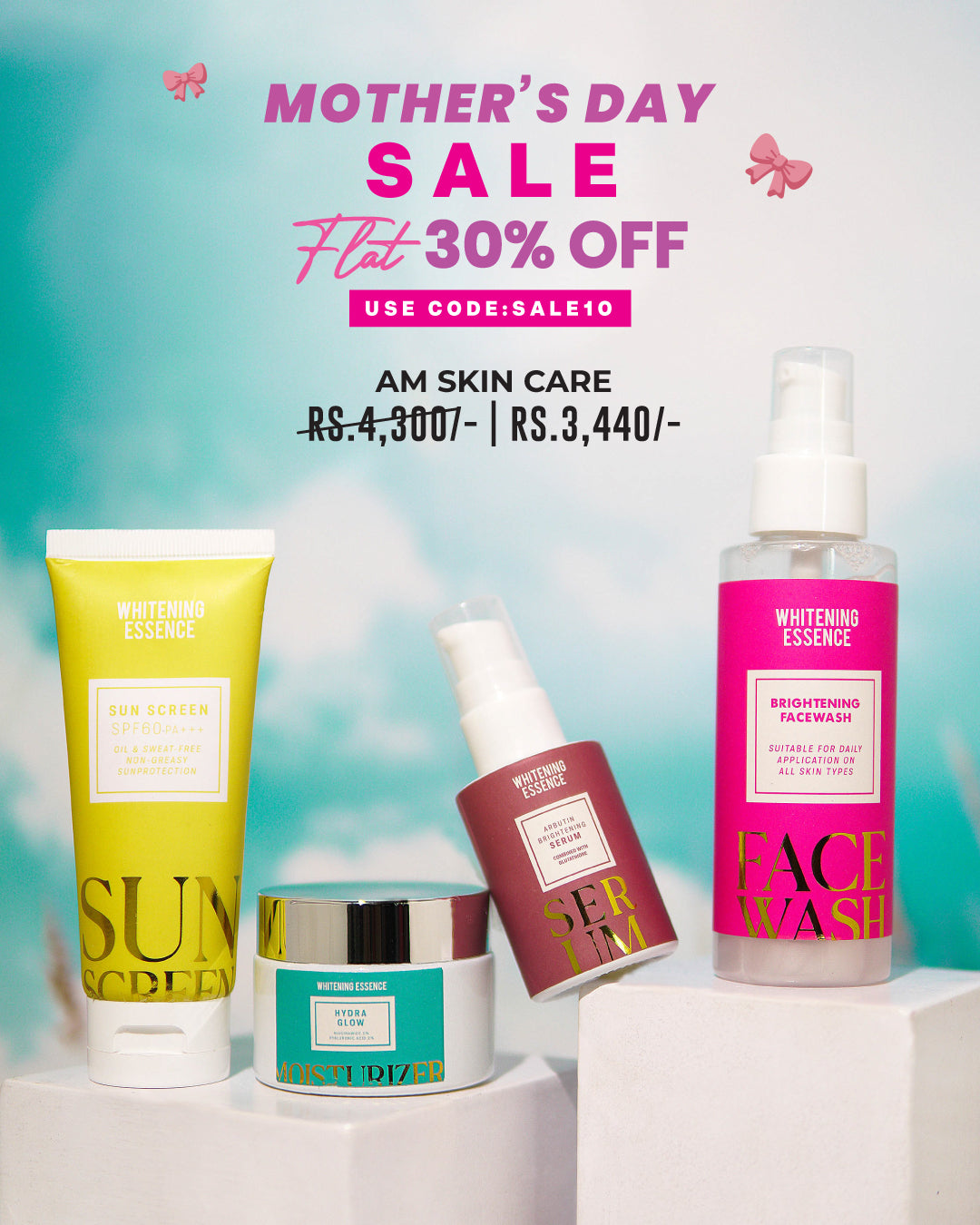AM skin care