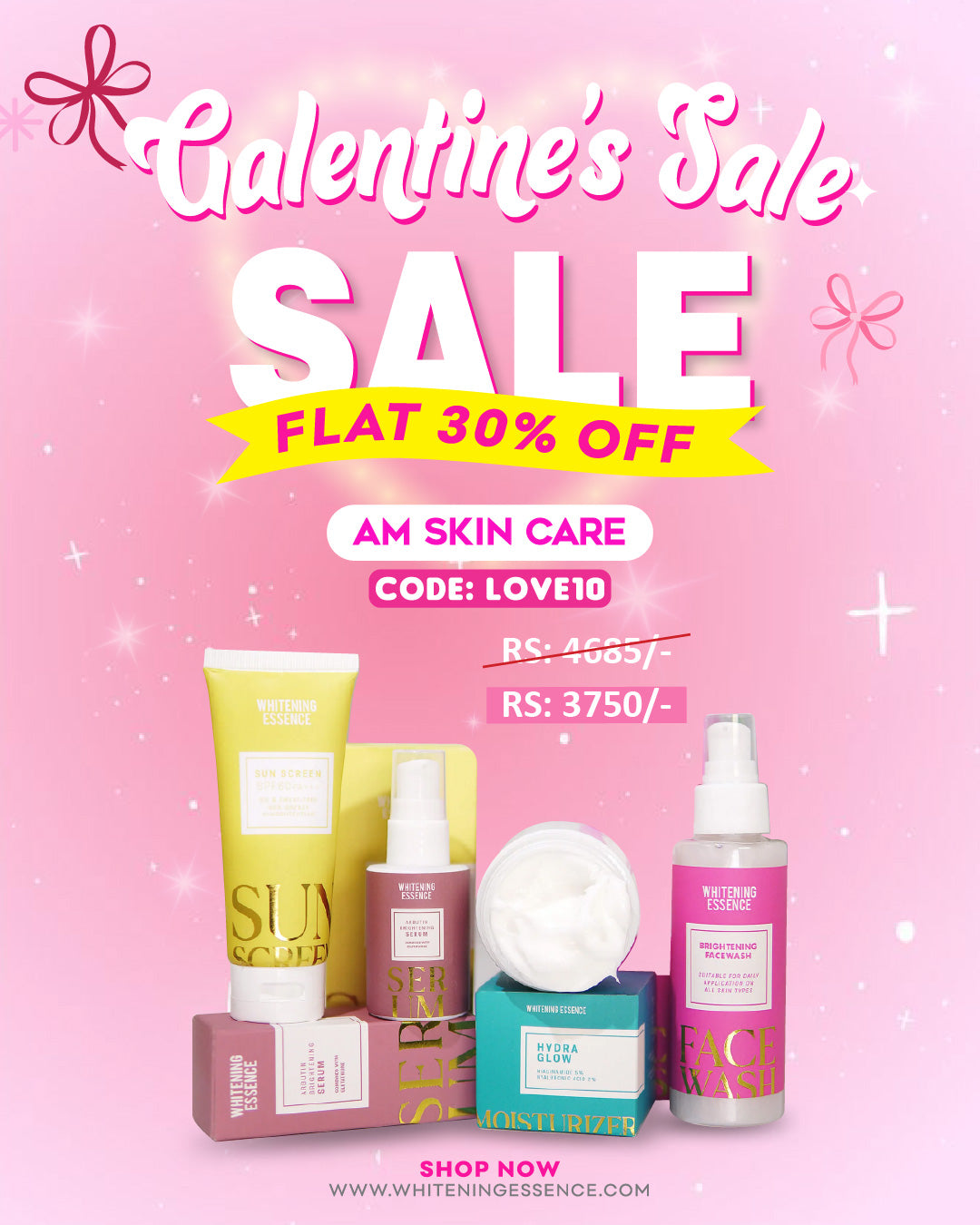 AM skin care – Whitening Essence