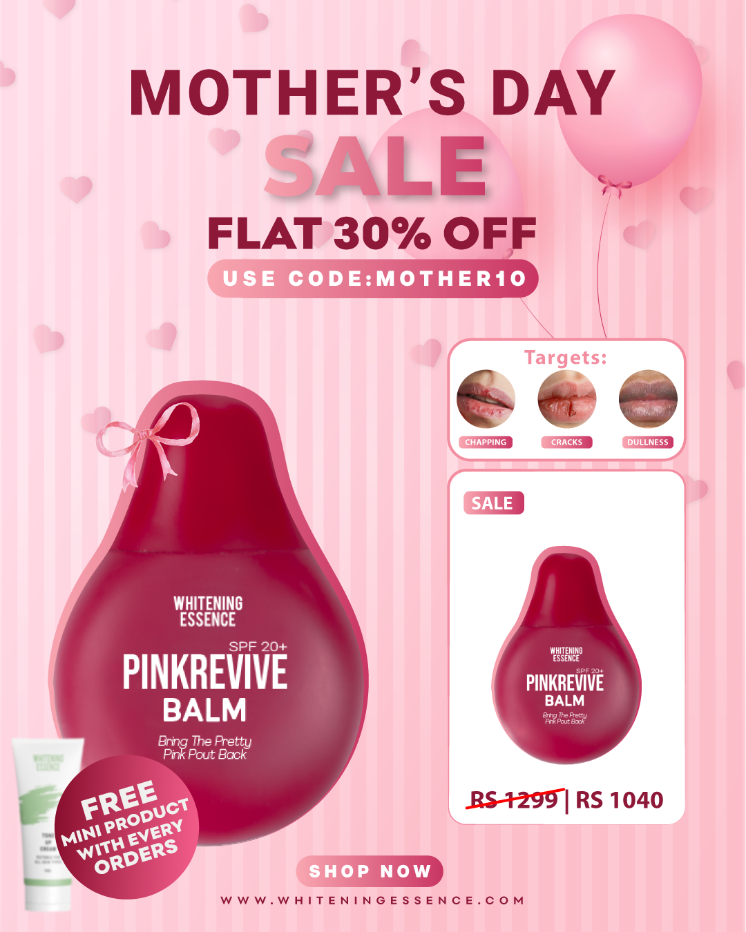 Pink Revive Balm SPF 20+