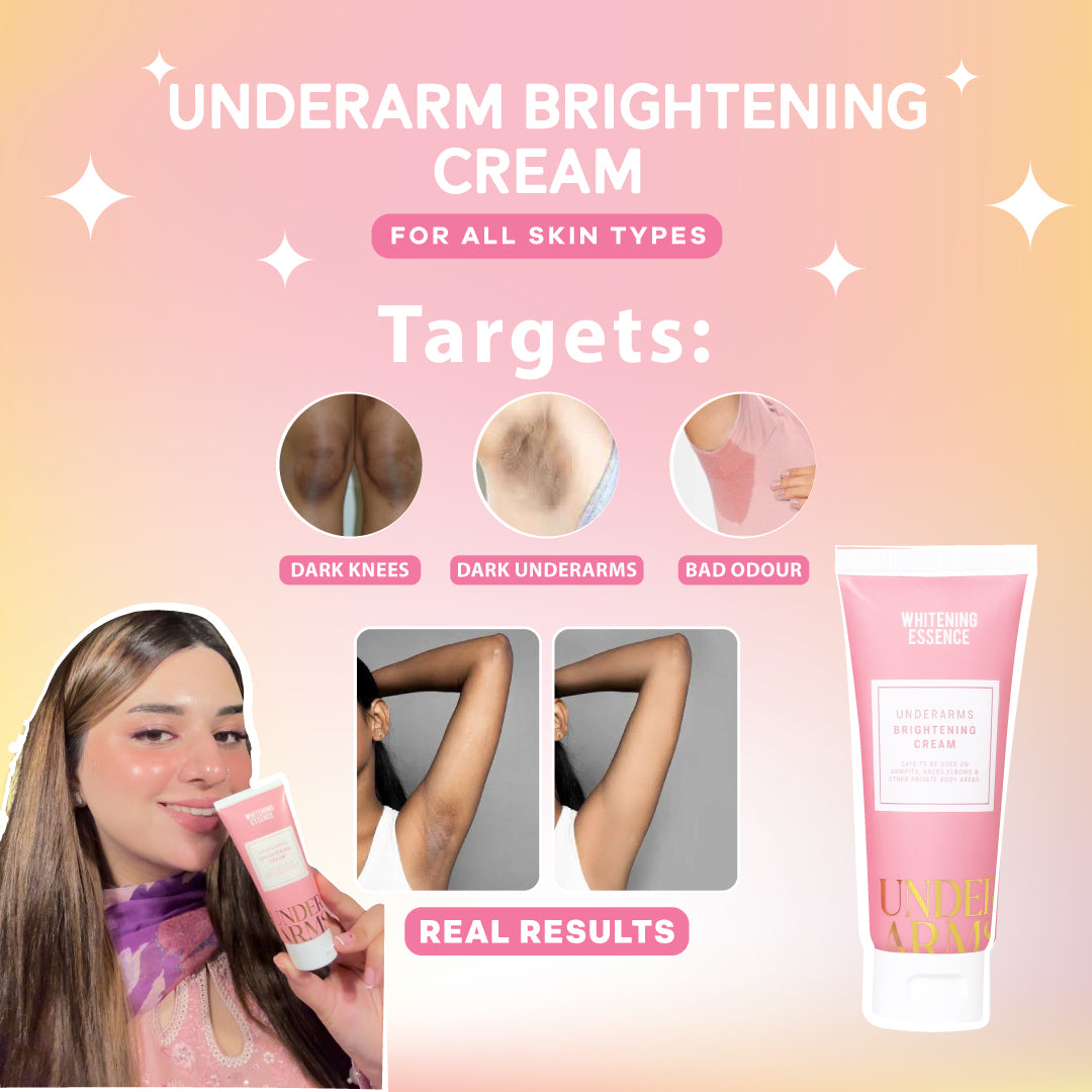 glutathione underarm whitening cream sold on Temu United States Infused with Glutathione Underarm Brightening Cream Whitening