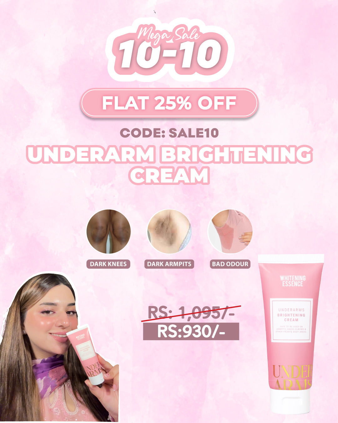 Underarm Brightening Cream