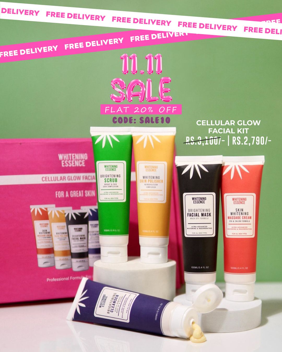 Cellular Glow Facial Kit