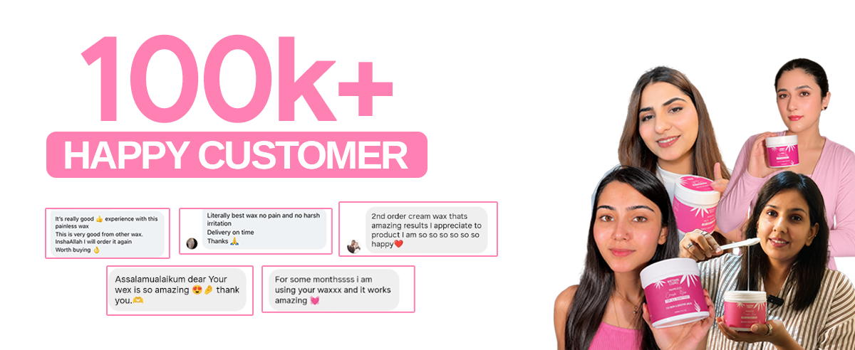 Painless Cream Wax + Strip Pack ( Free )
