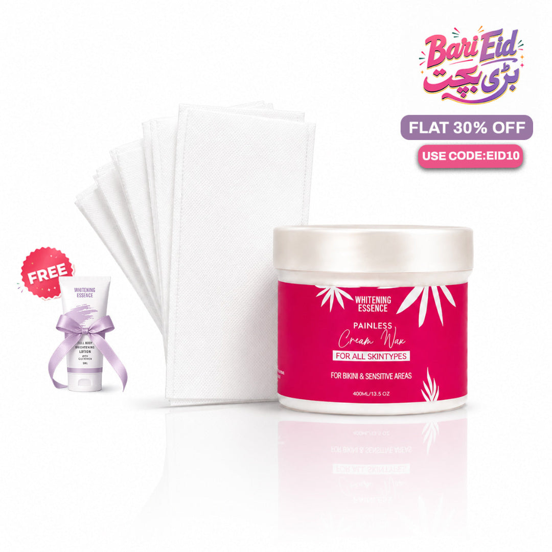 Painless Cream Wax + Strip Pack ( Free )
